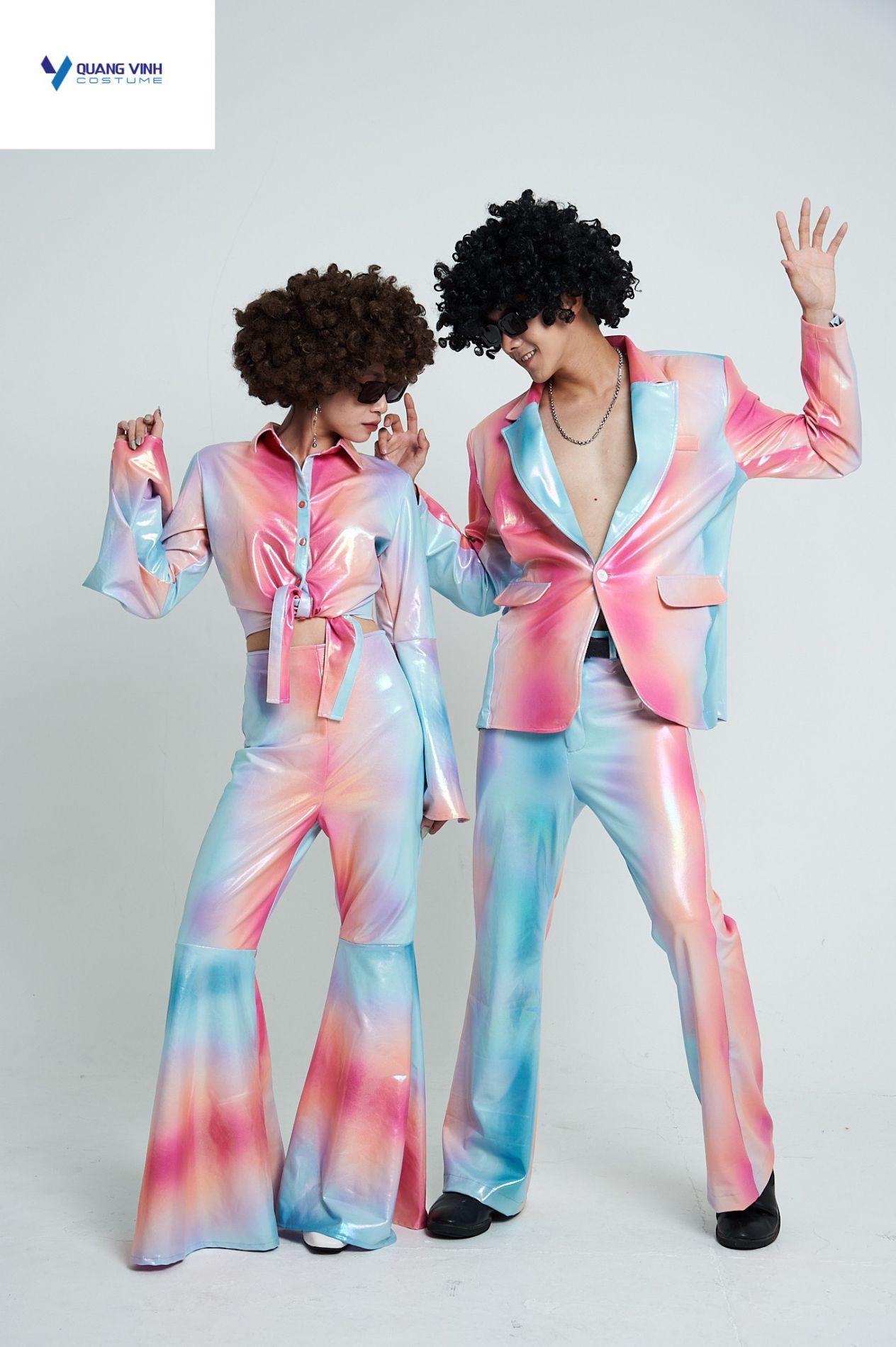 Trang phục disco cặp đôi thập niên 7013